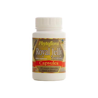 Phytoflora Brazilian Pure Royal Jelly Capsules - 1500 mg